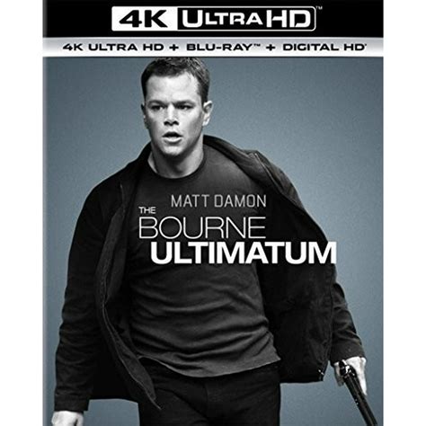 The Bourne Ultimatum (4K Ultra HD + Blu-ray + Digital Copy) - Walmart.com - Walmart.com