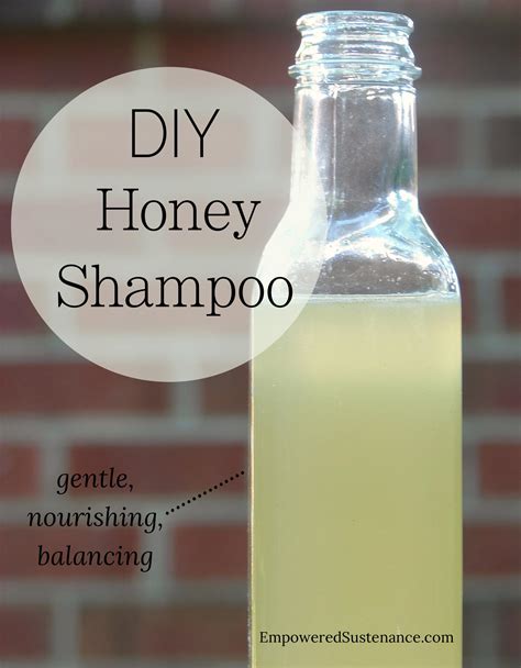 DIY Honey Shampoo Method