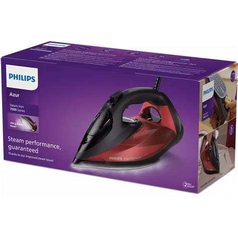 PHILIPS DST7022/40 7000 Series iron HV steamer 2800 W 300 ml black ...