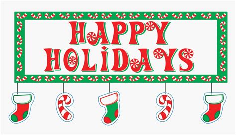 Happy Holidays Banner For Email Signature, HD Png Download - kindpng