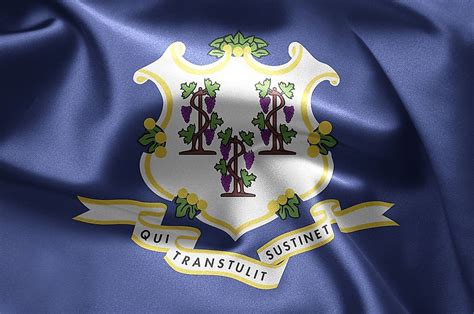 Connecticut State Flag - WorldAtlas.com