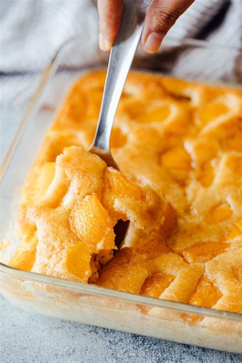 Bisquick Peach Cobbler - Easy Peasy Meals