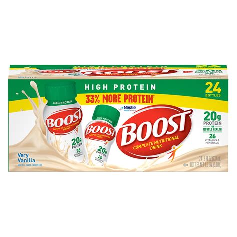 BOOST High Protein Drink, Vanilla (24 pk.) - Walmart.com - Walmart.com