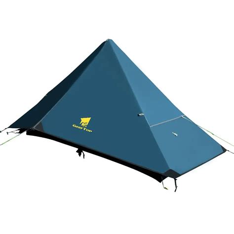 GeerTop 1 Person 4 Season Ultralight Backpacking Tent Lightweight Waterproof One Man Tent for ...