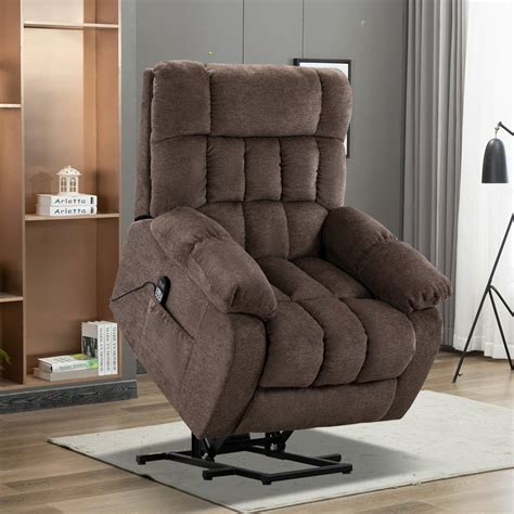Electric Lift Recliner with Heat Therapy and Massage Fit for the Elderly Heavy Recliner Massage ...
