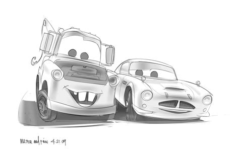 Image - Cars 2 - conceptart finn mcmissile 4.jpg | Pixar Wiki | FANDOM ...