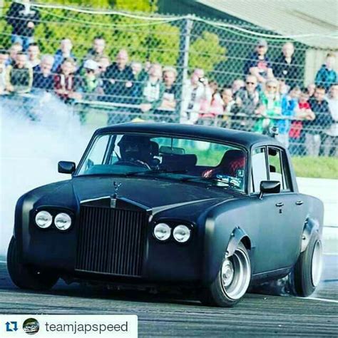 Drift spec Rolls Royce Pictured at Irish Drift championship 2015 Mondello Park,Kildare, Ireland