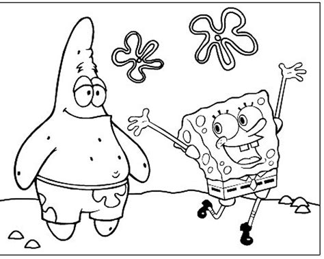 Spongebob Characters Coloring Pages - Coloring Home