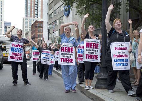 Tufts Medical Center Nurses Go On Strike | CommonHealth