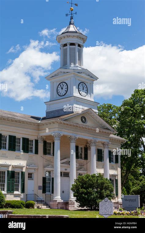 Shepherdstown, West Virginia. Shepherd University Stock Photo - Alamy