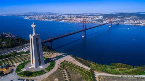 Cristo Rei of Lisbon - Drone Photography