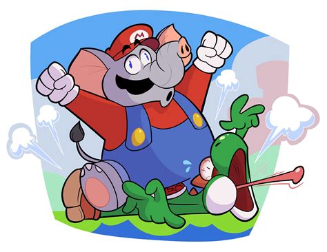 bro wouldn't it be funny if mario turned into an elephant | Super Mario Bros. Wonder | Know Your ...