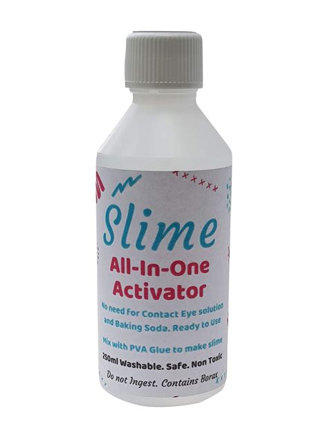 Buy Ultimate 250ml Slime Activator Borax For Making all Slimes, - All ...