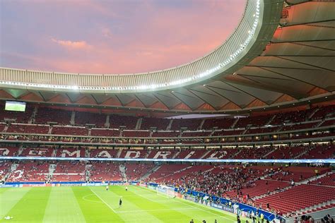 Atletico Madrid Stadion : Stadium Wanda Metropolitano Schlaich Bergermann Partner : Stadionul ...