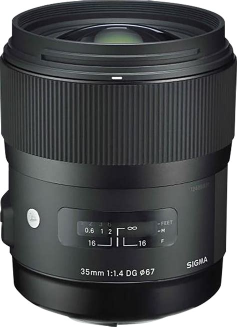 Sigma 35mm f/1.4 DG HSM Art Standard Lens for Canon Black 340101 - Best Buy