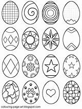 Easter Egg Printable Colouring Pages  hubpages sketch template