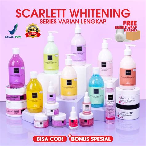 Manfaat Cream Scarlett Whitening - Homecare24