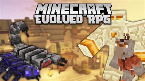 Evolved RPG Mod 1.16.5/1.16.4 (Entities, Weapons) - 9Minecraft.Net