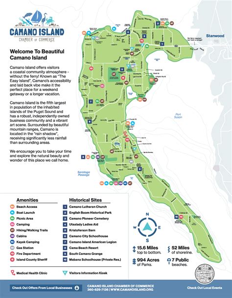 New Camano Island Map! - Camano Chamber of Commerce