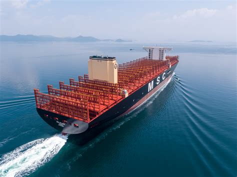 MSC's giant vessel gains fire safety notations - Container News