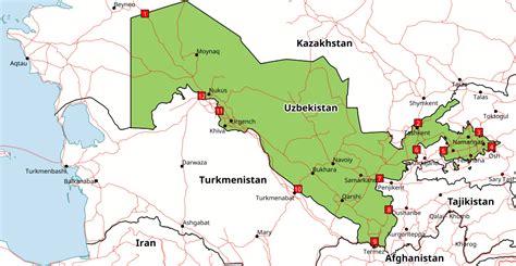 Uzbekistan border crossings | Caravanistan