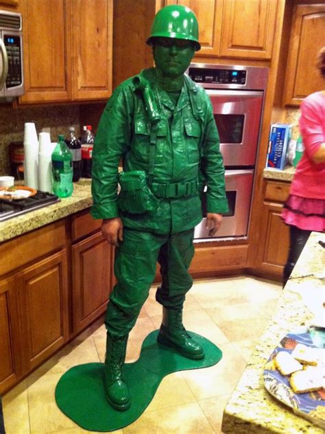 How to be an army man for halloween | gail's blog