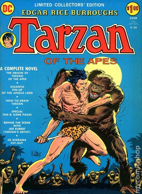 Tarzan of the Apes (1973) DC Treasury Edition comic books