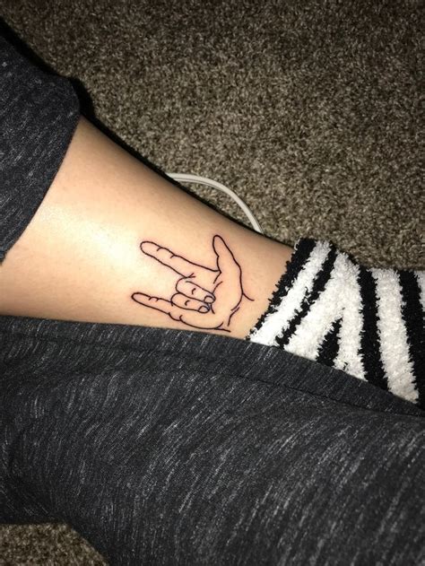 Famous Sign Language Tattoo Ideas 2022 - onlyvegg