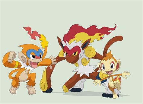 Pokemon 38~Chimchar Evolution~ by Xbox-DS-Gameboy on DeviantArt