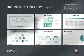 Business Strategy Google Slides Presentation Template - Design Cuts