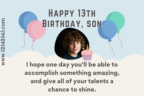 35+ Happy 13th Birthday Wishes Messages for My Son