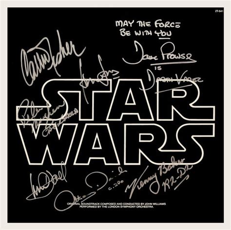 Star Wars Original Soundtrack, Harrison Ford, Carrie Fisher,ROCK STAR ...