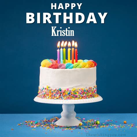 100+ HD Happy Birthday Kristin Cake Images And Shayari