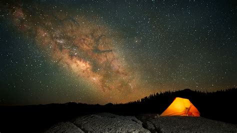 Camping Night Sky