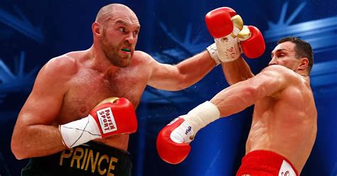 Tyson Fury beats Wladimir Klitschko to become new heavyweight champion ...