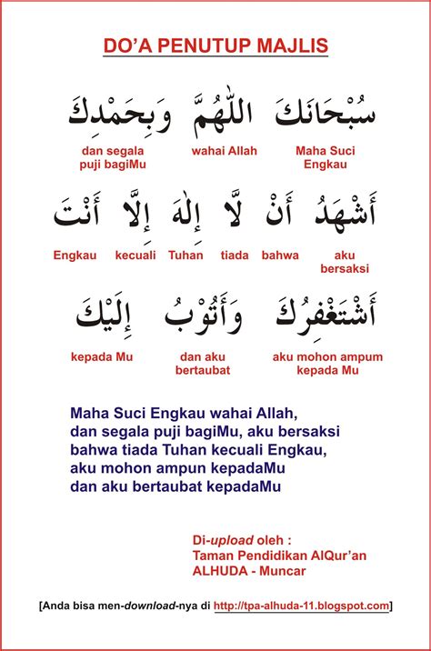 Doa penutup tahlil - lasopaaccount