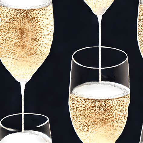 Champagne Bubbles Graphic · Creative Fabrica