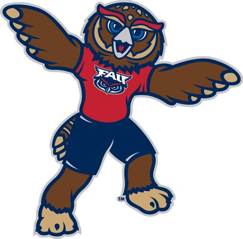 Florida Atlantic Owls Logo - Mascot Logo - NCAA Division I (d-h) (NCAA d-h) - Chris Creamer's ...