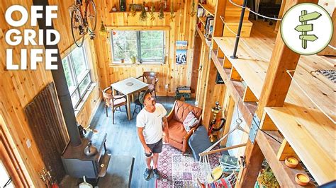 Man Living Off-Grid In His Incredible Self-Built Cabin… – Eco Snippets