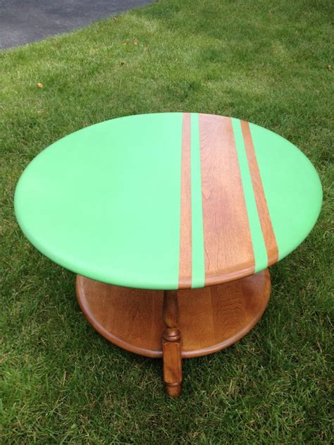 Green striped table | Coffee table inspiration, Coffee table, Striped table