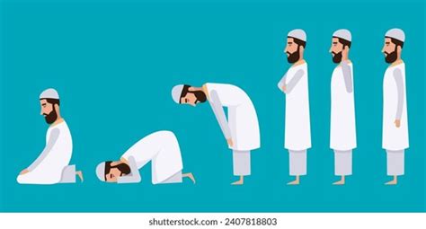 111 Namaz Positions Images, Stock Photos, 3D objects, & Vectors ...