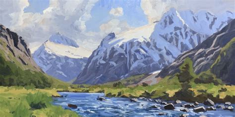 Painting a Mountain Valley - Lesson Notes — Samuel Earp Artist