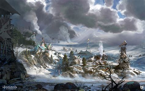 Horizon Zero Dawn Concept Art by Lloyd Allan | Concept Art World