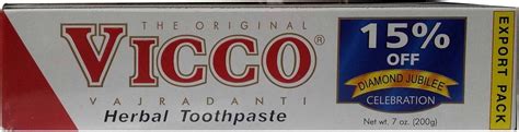 Vicco Vajradanti Herbal Toothpaste 7 OZ (200 Grams) – BazaarDesi