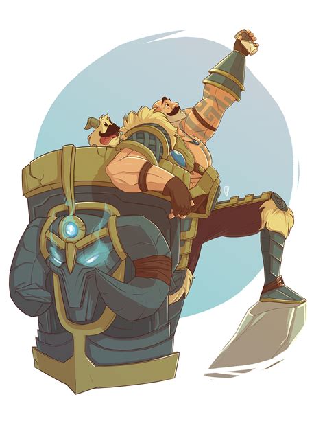 Braum “Heart of the Freljord ” // League of Legends on Behance