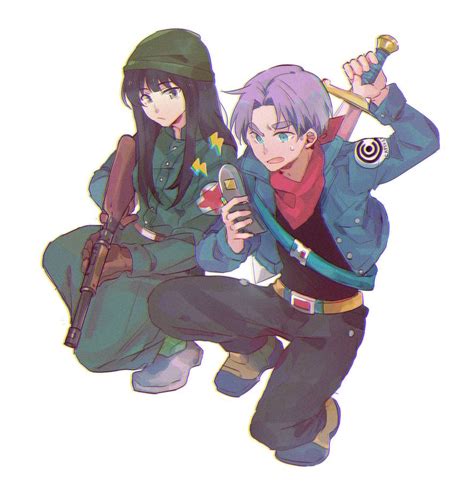 Trunks and Mai by assaskun on DeviantArt | Trunks and mai, Anime dragon ...