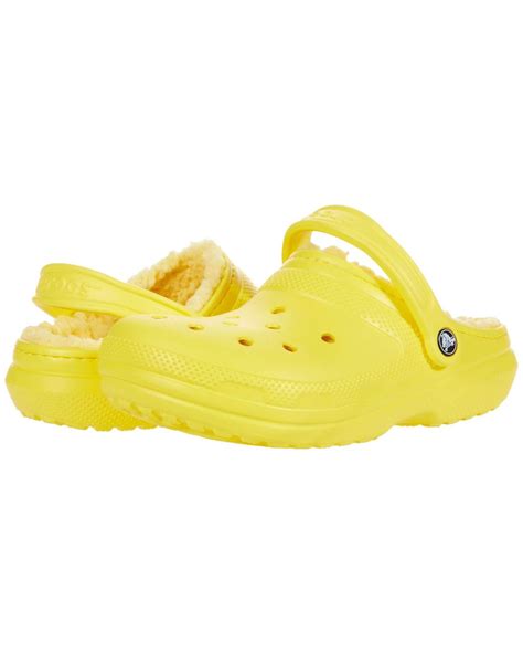 Crocs™ Classic Lined Clog in Yellow - Lyst