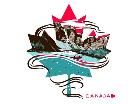 Oh Canada by Amanda Key on Dribbble