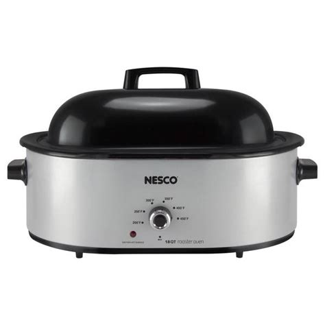 Nesco 18 QT Electric Roaster Oven, Silver - MWR18-47 | Blain's Farm & Fleet