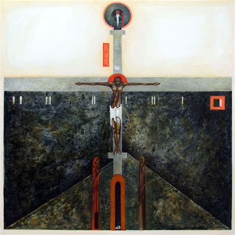 Crucifixion of Jesus Christ Fine Art Print Modern Icon - Etsy